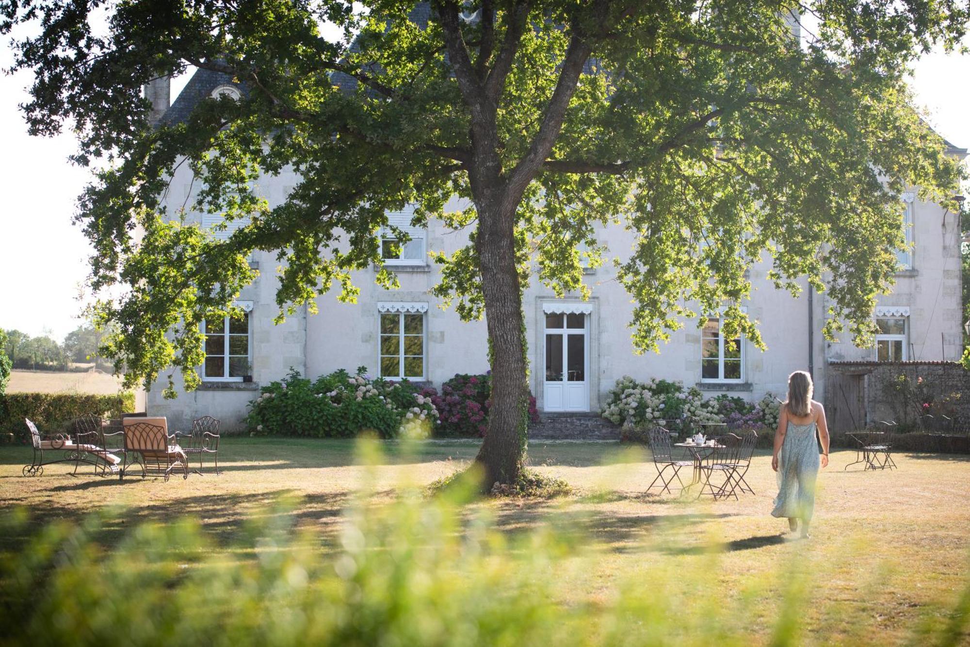 Domaine De La Briouse Bed & Breakfast Sanxay Екстериор снимка